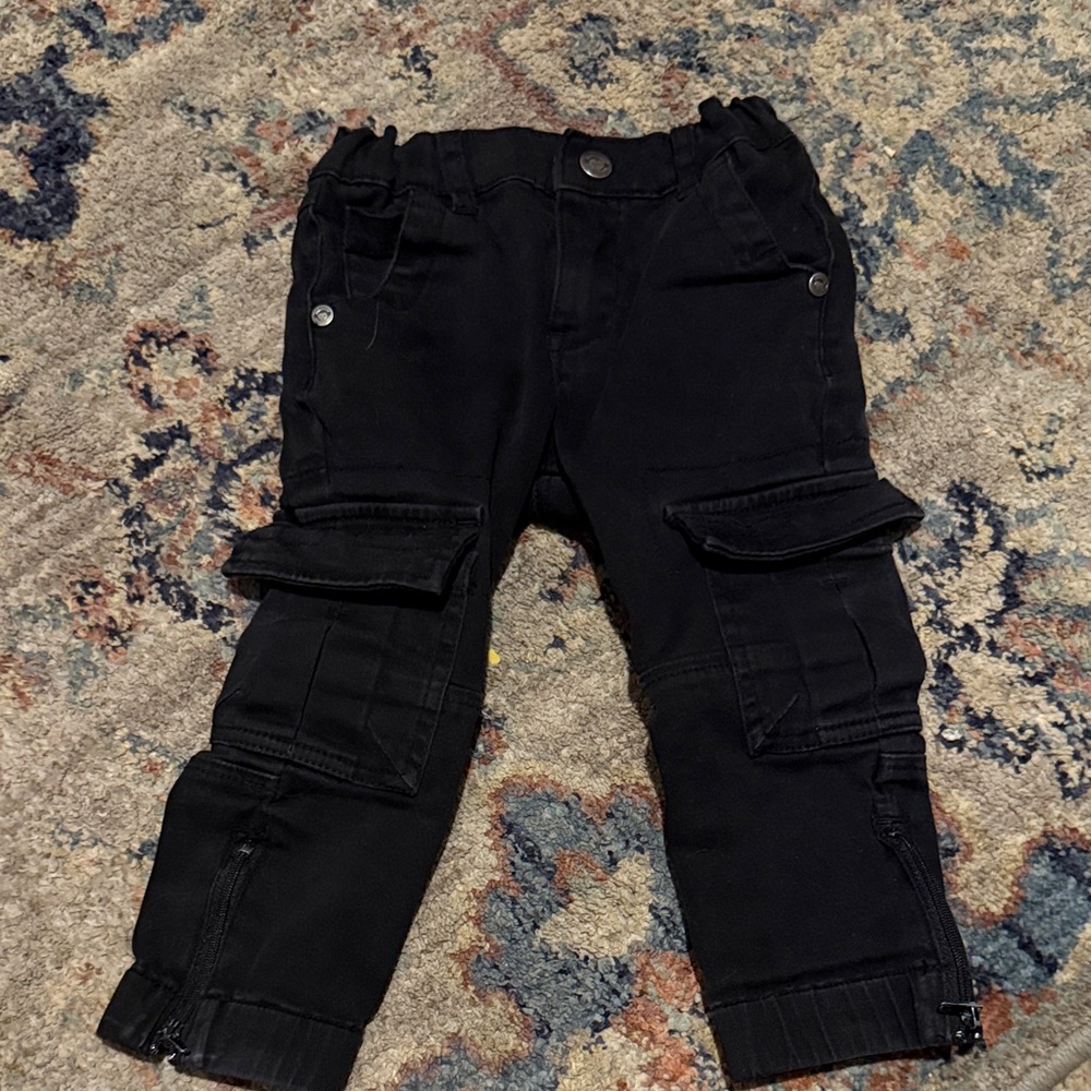 Appaman Black Cargo Pants for Kids